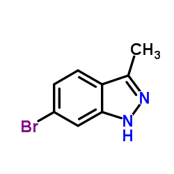 6-Bromo-3-methyl-1H-indazole structure