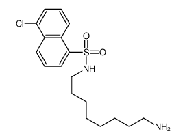 N-(8-aminooctyl)-5-chloronaphthalene-1-sulfonamide Structure