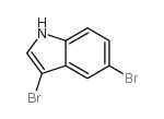 3,5-二溴吲哚结构式