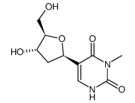 2'-deoxy-3-methylpseudouridine结构式