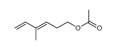 6-acetoxy-3-methyl-hexa-1,3-diene Structure