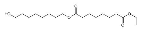 1-O-ethyl 8-O-(8-hydroxyoctyl) octanedioate Structure