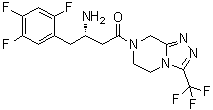 Sitagliptin EP Impurity A structure