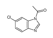 1H-Benzimidazole,1-acetyl-6-chloro-(9CI)结构式