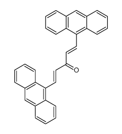 (E,E)-1,5-bis(9-anthryl)-4,5-dihydro-5,9b[1',2']-benzeno-9bH-benz[e]indene-3(3aH)-one结构式