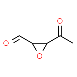 Oxiranecarboxaldehyde, 3-acetyl- (9CI)结构式