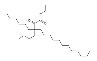 ethyl 3-butyl-3-hexyl-2-oxopentadecanoate Structure