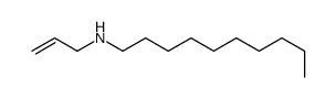 N-prop-2-enyldecan-1-amine Structure