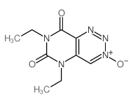 8,10-diethyl-3-oxido-4,5,8,10-tetraza-3-azoniabicyclo[4.4.0]deca-1,3,5-triene-7,9-dione结构式