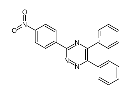 3-(4-nitro-phenyl)-5,6-diphenyl-[1,2,4]triazine Structure