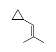 2-methylprop-1-enylcyclopropane Structure