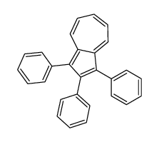 1,2,3-triphenylazulene Structure