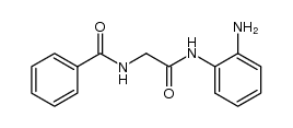 N-monohippuryl-o-phenylenediamine Structure