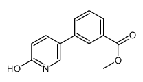 methyl 3-(6-oxo-1H-pyridin-3-yl)benzoate结构式