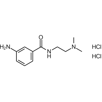 3-Amino-n-[2-(dimethylamino)ethyl]benzamide dihydrochloride Structure