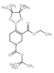 N-Boc-1,2,5,6-四氢吡啶-4-硼酸频哪醇酯-3-羧酸乙酯图片