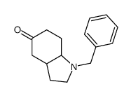 (3AS,7AR)-1-BENZYLHEXAHYDRO-1H-INDOL-5(6H)-ONE Structure