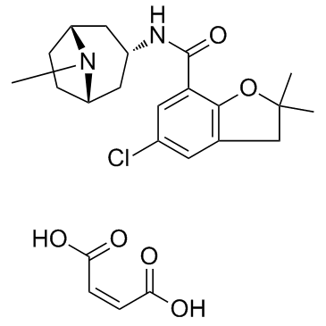 Zatosetron马来酸盐结构式