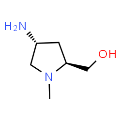 [(2S,4R)-4-amino-1-methyl-2-pyrrolidinyl]methanol(SALTDATA: FREE) Structure