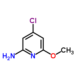 4-Chloro-6-Methoxypyridin-2-Amine structure