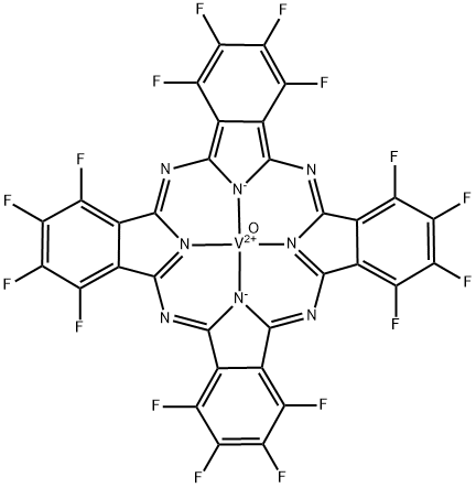 全氟酞菁氧钒结构式