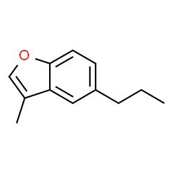 BENZOFURAN, 3-METHYL-5-PROPYL- structure