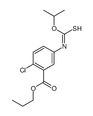 propyl 2-chloro-5-(propan-2-yloxycarbothioylamino)benzoate Structure