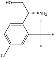 (R)-2-amino-2-(4-chloro-2-(trifluoromethyl)phenyl)ethanol Structure