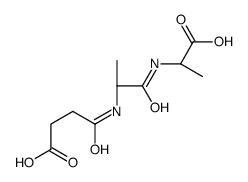 4-[[(2S)-1-[[(1S)-1-carboxyethyl]amino]-1-oxopropan-2-yl]amino]-4-oxobutanoic acid Structure