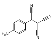 2-(4-aminophenyl)ethane-1,1,2-tricarbonitrile Structure