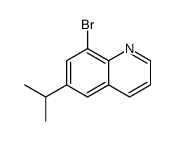 8-bromo-6-propan-2-ylquinoline Structure