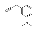 2-(3-(二甲基氨基)苯基)乙腈结构式