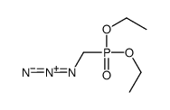 (Azidomethyl)phosphonic acid diethyl ester Structure