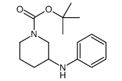 1-Boc-3-苯基氨基哌啶结构式