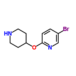 5-Bromo-2-(4-piperidinyloxy)pyridine picture