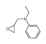 N-(2,3-epoxypropyl)-N-ethylaniline Structure