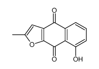 8-hydroxy-2-methylbenzo[f][1]benzofuran-4,9-dione Structure