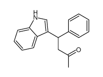 4-(1H-indol-3-yl)-4-phenylbutan-2-one结构式