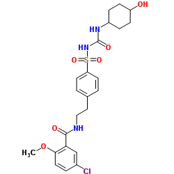 (rac)-cis-3-Hydroxy Glyburide Structure