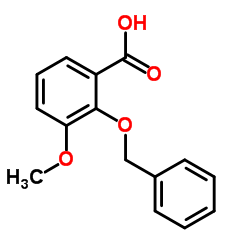 2-(Benzyloxy)-3-methoxybenzoic acid picture