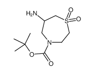 2,3,4,5-四氢苯并[f][1,4]硫氮杂卓 1,1-二氧化物盐酸盐结构式