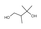 3-hydroxy-2,3-dimethyl-1-butanol结构式