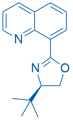 (R)-4-(叔丁基)-2-(喹啉-8-基)-4,5-二氢恶唑图片