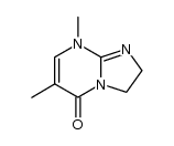 6,8-dimethyl-2,8-dihydro-3H-imidazo[1,2-a]pyrimidin-5-one Structure