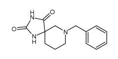 7-benzyl-1,3,7-triazaspiro-[4,5]-decane-2,4-dione Structure