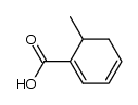 6-methylcyclohexa-1,3-dienecarboxylic acid结构式