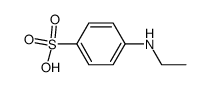 4-ethylaminobenzenesulfonic acid Structure