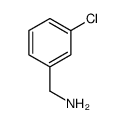 1-(3-Chlorophenyl)methanamine Structure