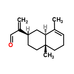 2-[(2R,4aR,8aR)-4a,8-Dimethyl-1,2,3,4,4a,5,6,8a-octahydro-2-naphthalenyl]acrylaldehyde Structure