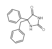 5-苄基-4-苯基咪唑烷-2,4-二酮结构式